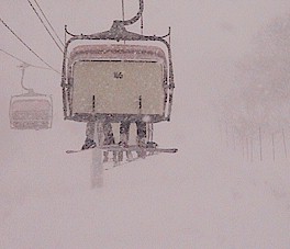 Hooded Chairlift