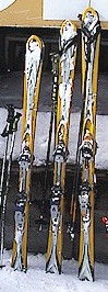 Our skis of choice