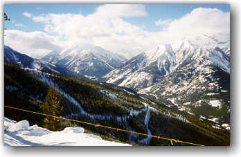 View from a new run - Panorama 