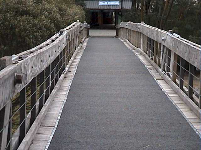 The first sign of Winter approaching - the carpet was laid today.