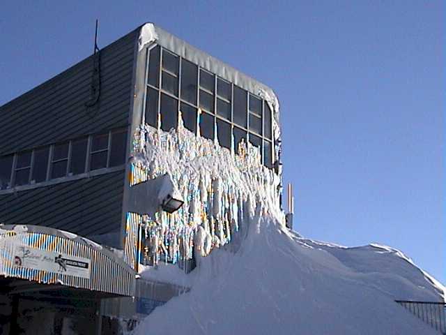 An ice capped Eagles Nest