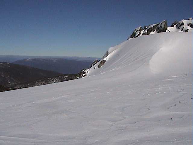 Near Saturday Peak, looking into Victoria