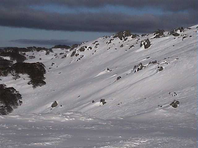 Fingers of cloud rolling across the Basin