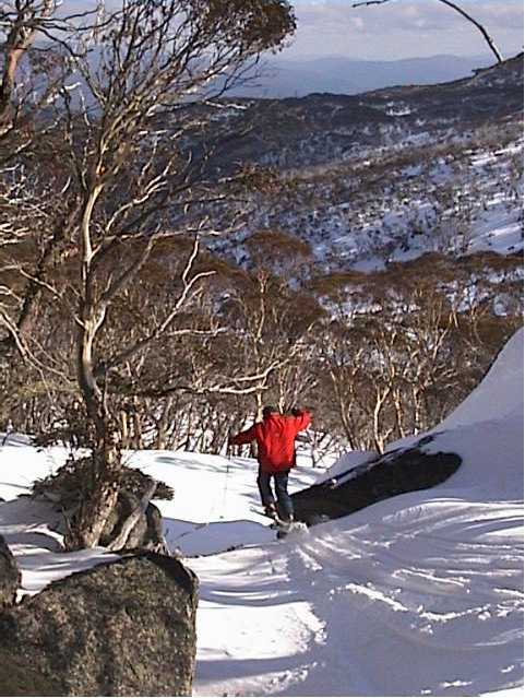 Lucky Phil enjoying his own way to Dead Horse Gap