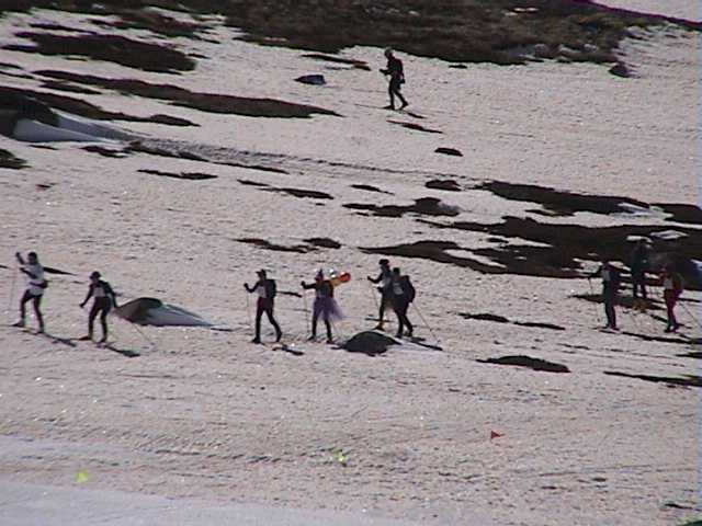 Fancy dress cross country event from Thredbo to Perisher