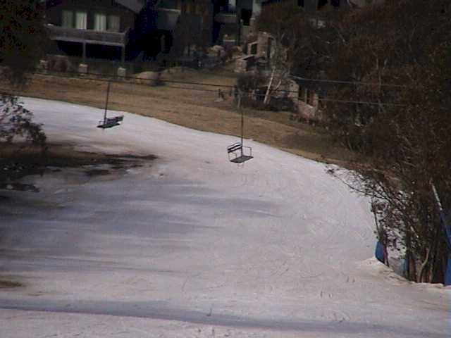 Supertrail at Crackenback Ridge is being recovered with snow each night