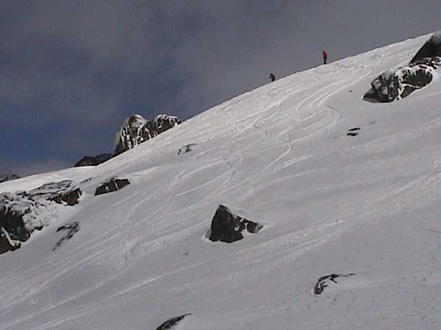 The Bluff was a favourite and the snow was sweet