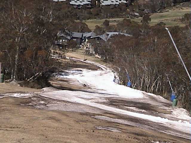 The lower Supertrail in the morning