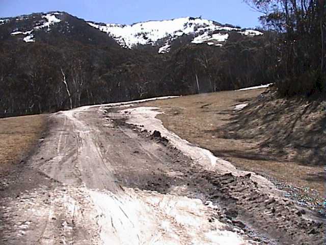 How the Supertrail was at Crackenback Ridge when I left the mountain