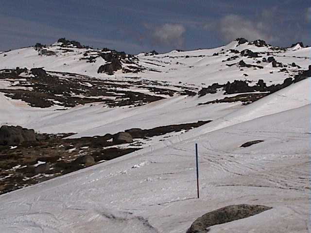 Looking from Conrod Straight towards The Basin and Karels