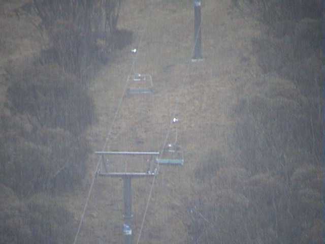 Raining pouring down on Kosi chair when it finally opened