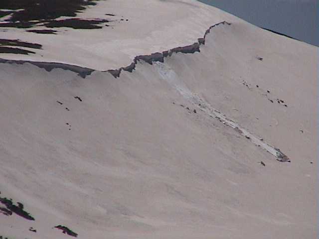 A block of ice probably the size of a small house and weighing tonnes