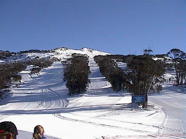 Merritts opened on Sunday with a nice cover of snow