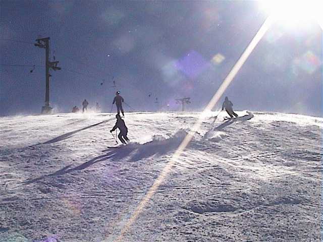 Karen and friends in new wind blown off Antons T-bar