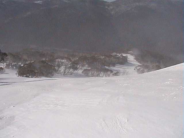 Looking down towards a closed Cruiser base