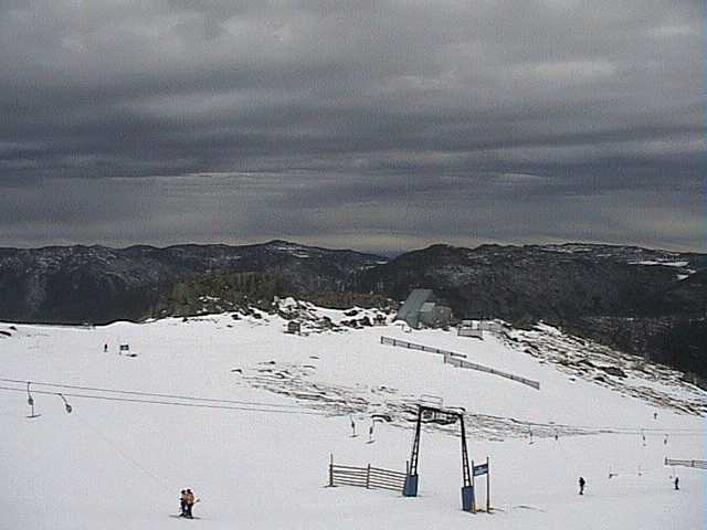 Dark clouds over the Basin yesterday