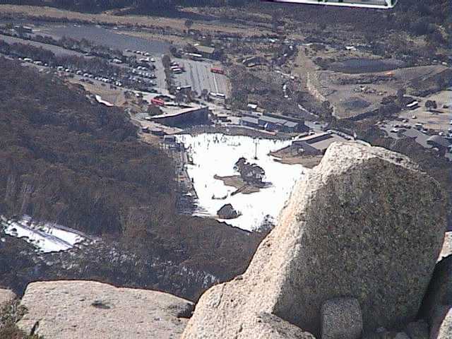 Friday Flat viewed from top of Crackenback