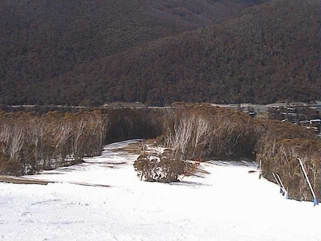 High Noon  skiers left is closed to the bottom