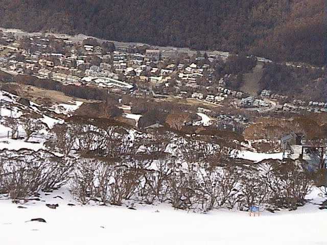 Just right of centre is the Milk Run viewed from above the Basin