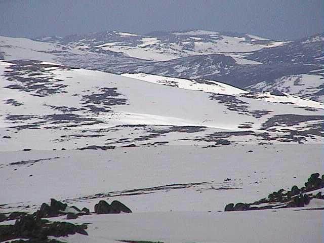 Main range viewed from Signature Hill (Monday)