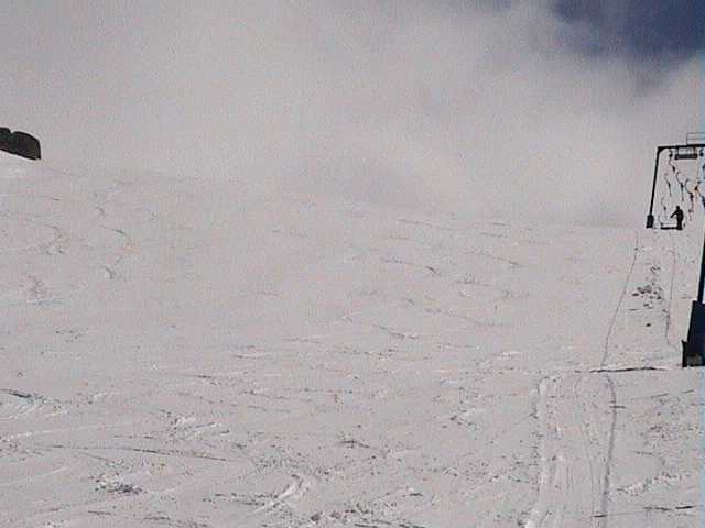 Late Friday morning freshies beside Basin T-bar