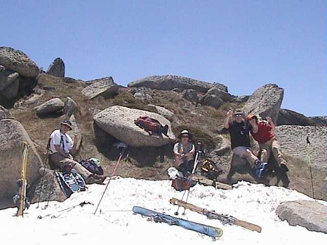 Picnic lunch on the peaks