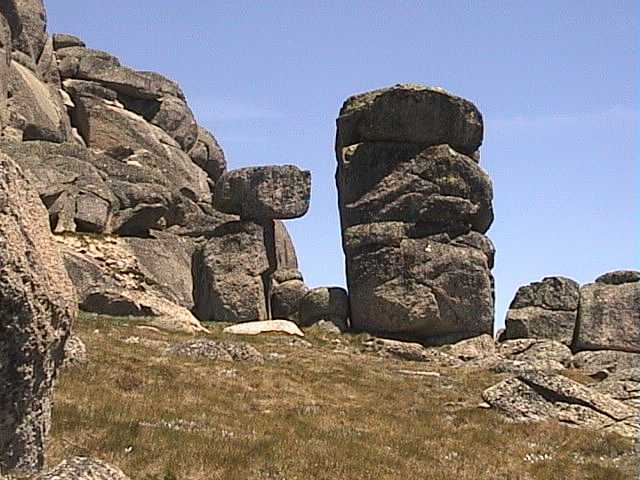 Like a sentinel from Easter Island