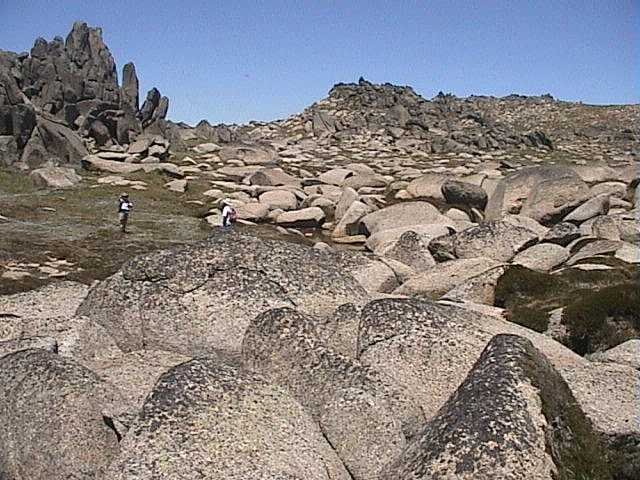 Boulder Alley above Signature Hill