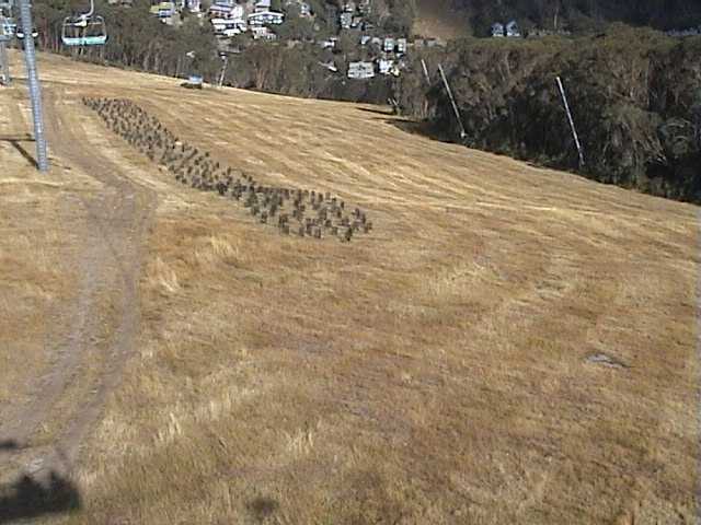 The slopes have had their final trim and groom before the winter snows