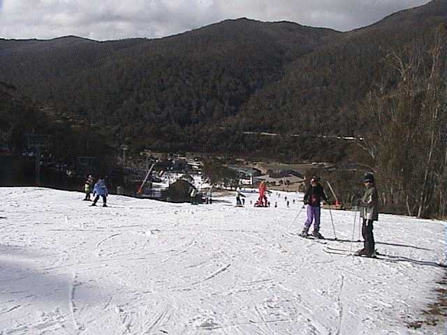 Looking back from the top of Easy Does It Chair