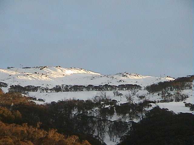 Sunrise over Central Spur