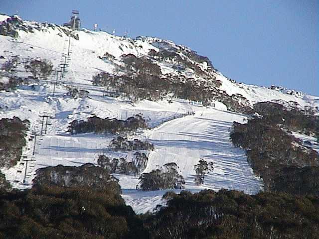 Super Groomed Supertrail on Sunday morning