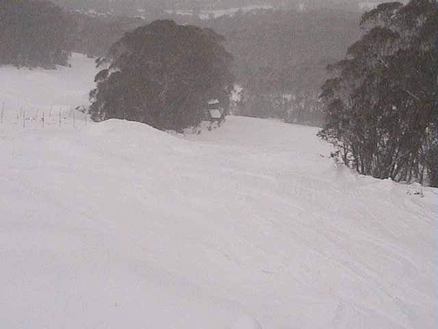 And another terrain park being built to skiers right of the above