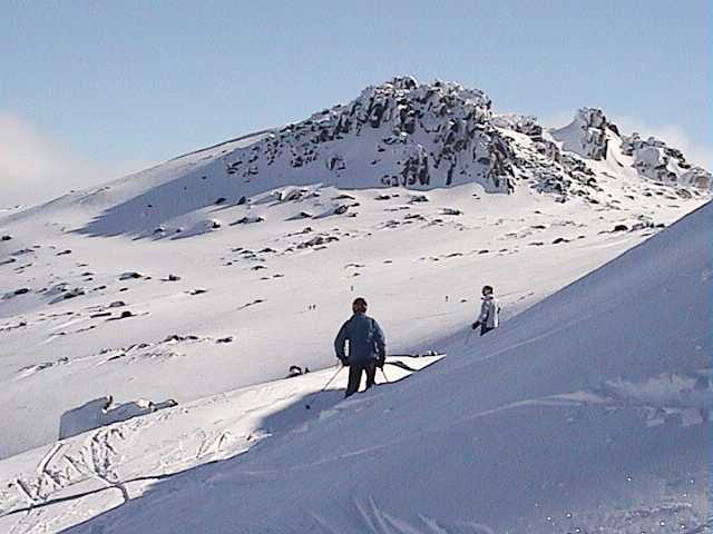 Main range on Saturday afternoon