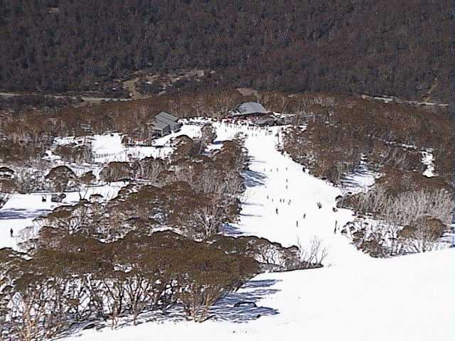 View down to Merritts from Wiamea