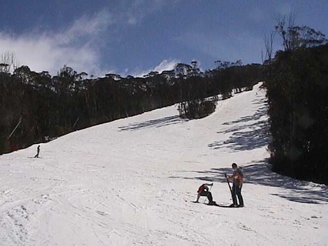 Looking back up High Noon - so crowded - not