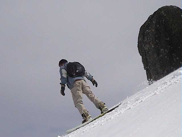 Chris gets first tracks