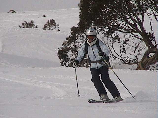 Linda on the way to Dead Horse Gap