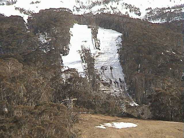 Snow harvesting on High Noon yesterday