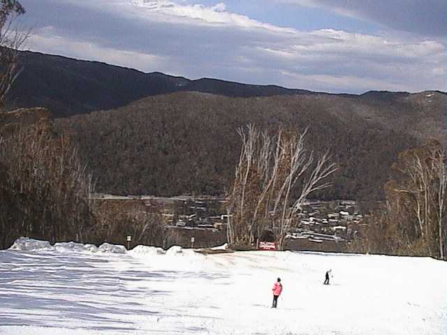 Skiers left of High Noon closed due to snow harvesting