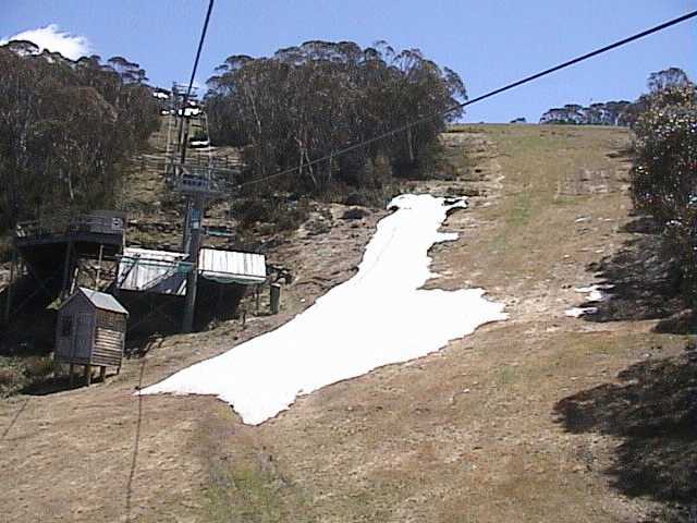 Still a single patch of white at mid station