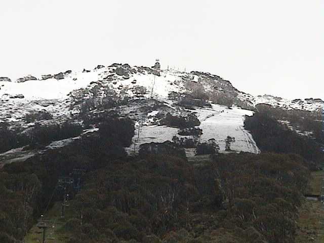 News snows on the upper Supertrail