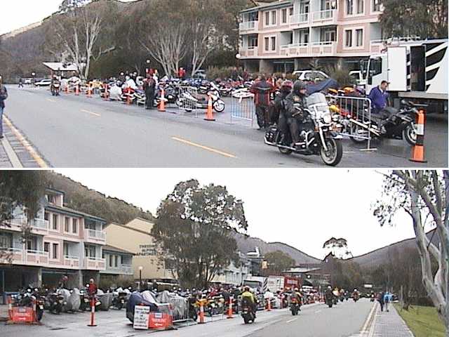 Bikes everywhere  Friday Drive