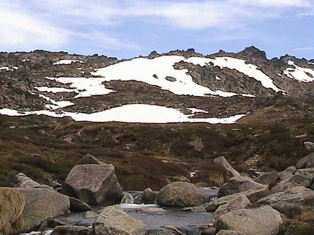 View back to Signature Hill from the bridge