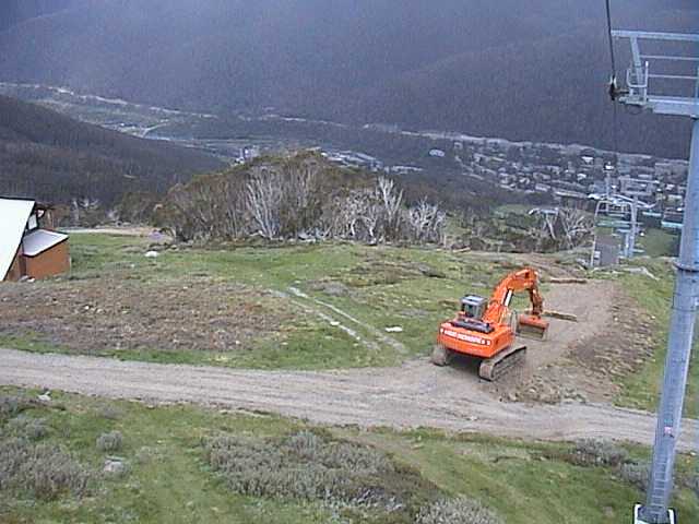 New road around Kareela Hutte