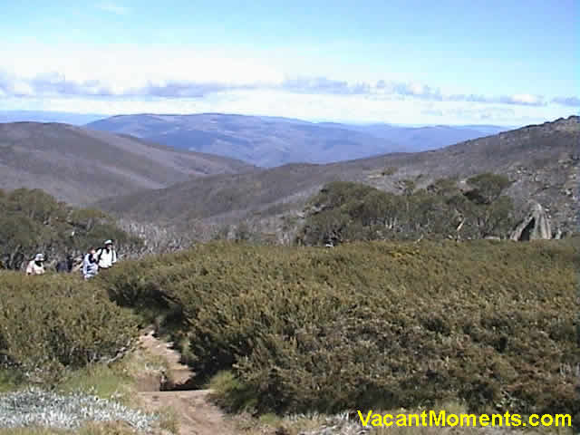 Near the top  looking back towards Victoria