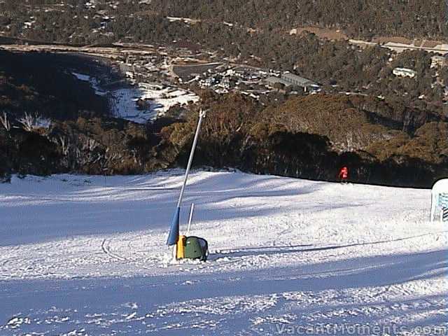 Looking down the Supertrail