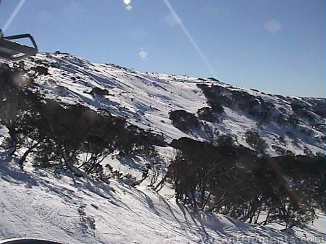 Central Spur viewed from Kosi chair