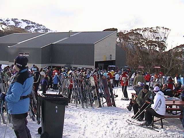 School holiday crowds  Cruiser  Wednesday