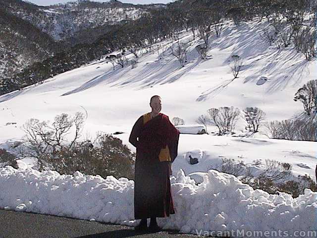 A Buddhist Nun at DHG